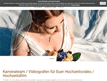 Tablet Screenshot of hochzeitsfilm-nrw.de